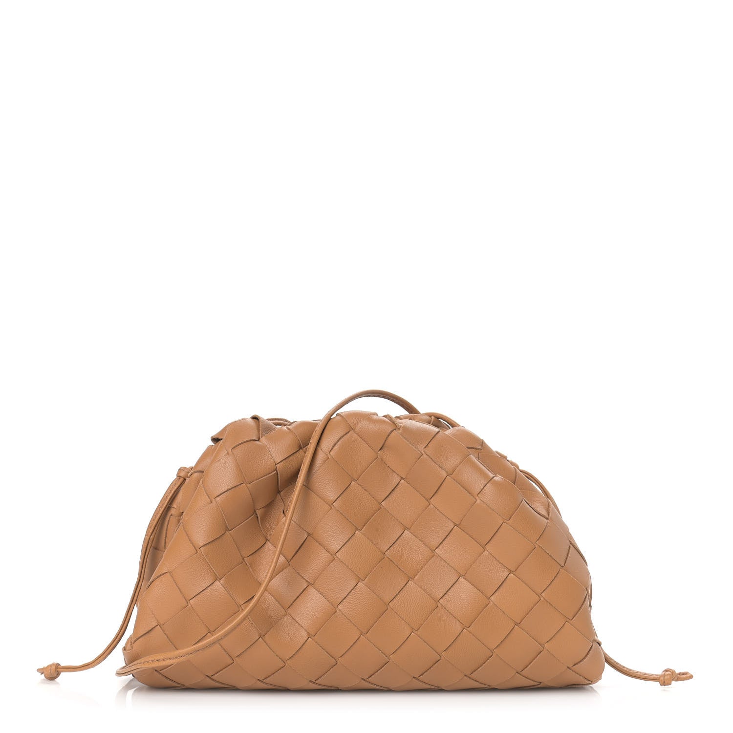 Bottega Veneta Nappa Intrecciato The Mini Pouch Carmel 1 of 9