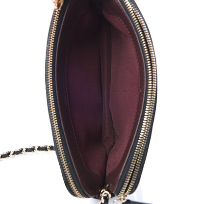 Chanel Lambskin Quilted Small Clutch With Chain Black 7 of 16
