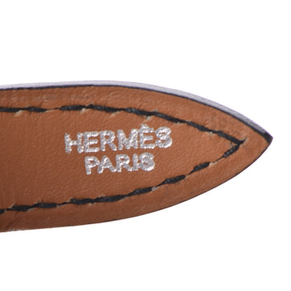 Hermes Tadelakt Etriviere Scarf Ring Black 3 of 7