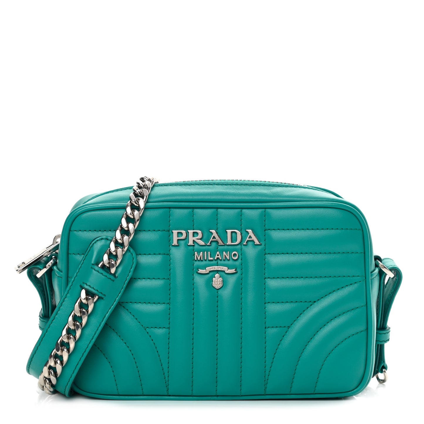 Soft Calfskin Diagramme Camera Bag Giada
