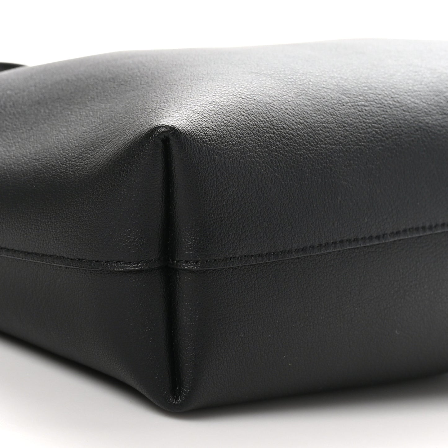 Calfskin Toy Shopping Tote Black