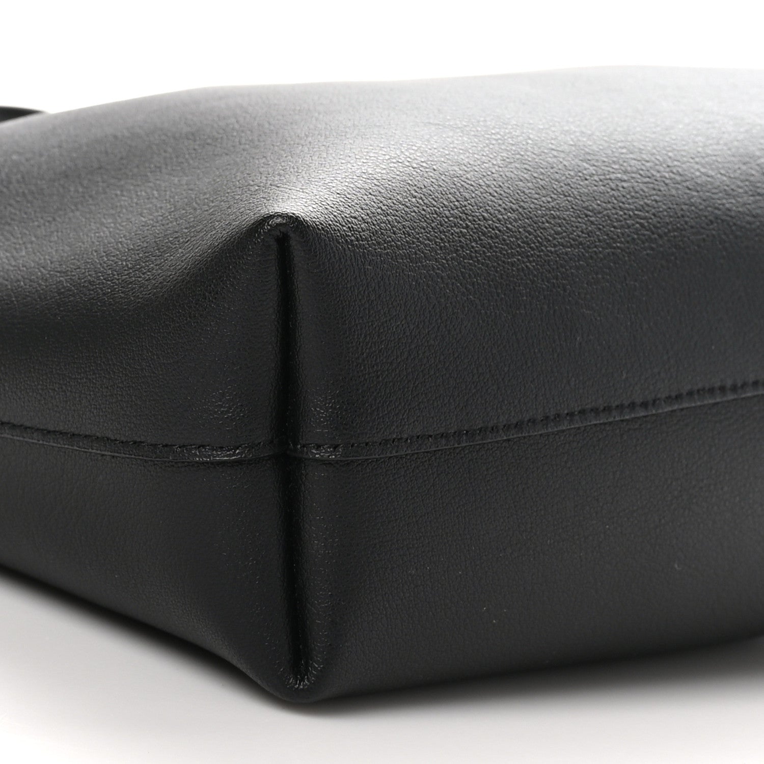 Saint Laurent Calfskin Toy Shopping Tote Black 8 of 9