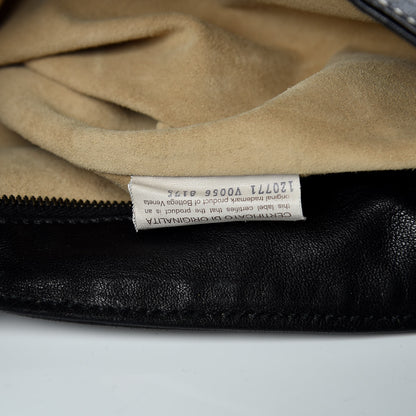 Bottega Veneta Smooth Lambskin Braided Hobo Black 8 of 12