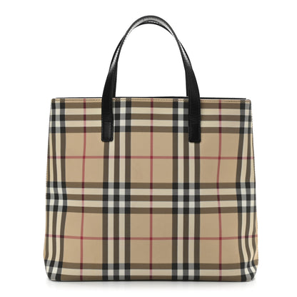Burberry House Check Medium Tote Black 1 of 11