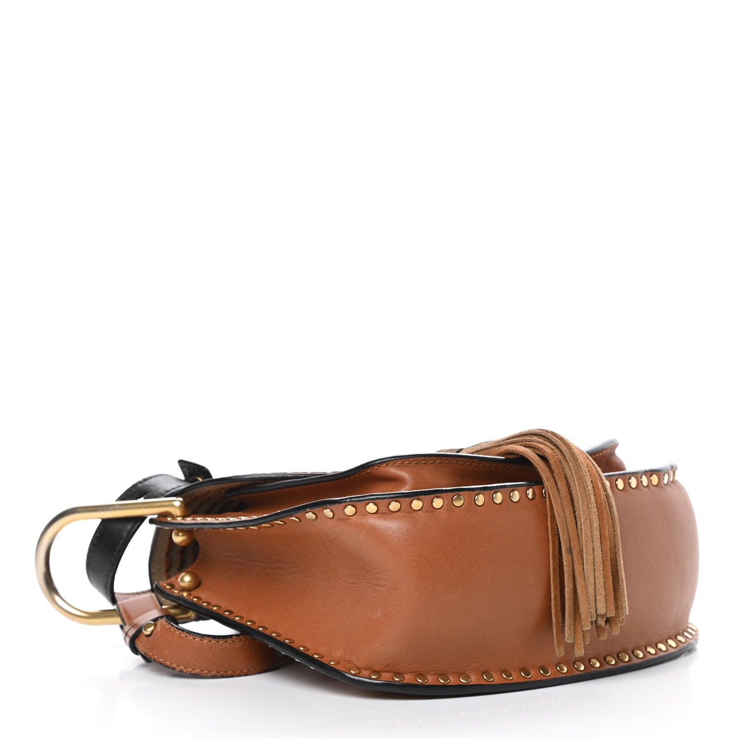 Chloe Calfskin Braided Small Hudson Shoulder Bag Caramel 4 of 18