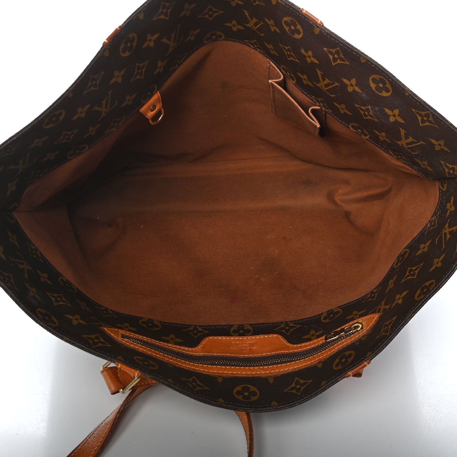 Louis Vuitton Monogram Sac Shopping Tote 5 of 9