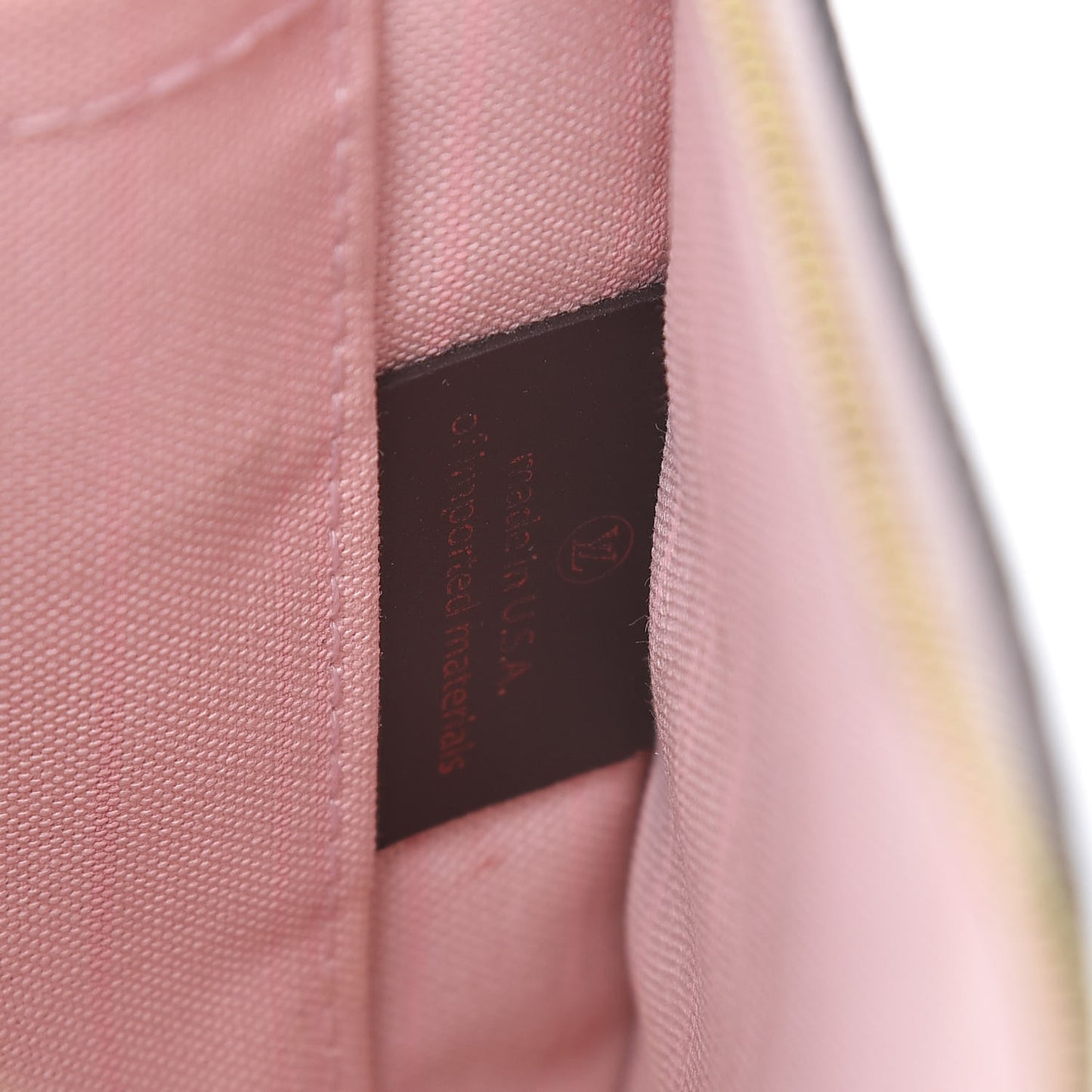 Damier Ebene Neverfull MM GM Pochette Rose Ballerine