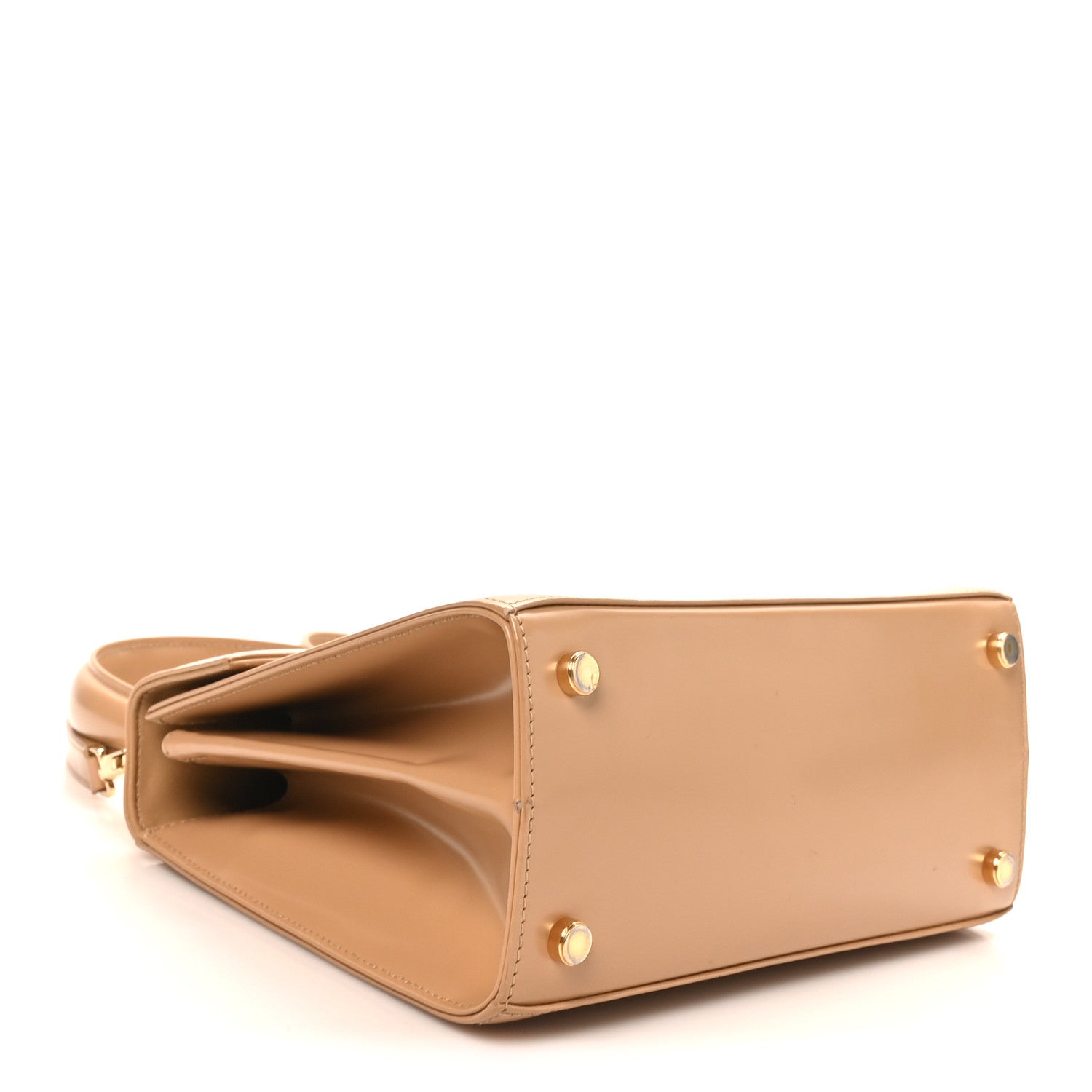 Salvatore Ferragamo Brushed Off Calfskin Small Iconic Top Handle
