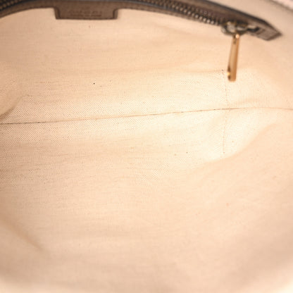 Gucci GG Supreme Monogram Web Small Ophidia Half Moon Hobo Brown 5 of 10
