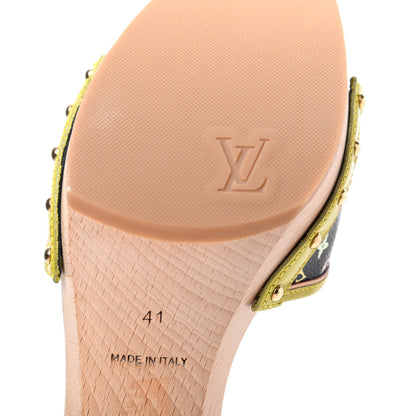 Louis Vuitton Monogram Multicolor Slides 41 Black 7 of 9