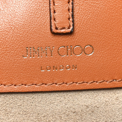 Jimmy Choo Calfskin Varenne E/W Tote Bag Tan 6 of 11