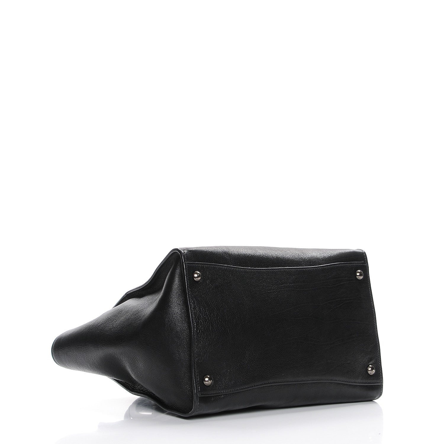 Prada Glace Calf Twin Pocket Tote Nero Black 5 of 8