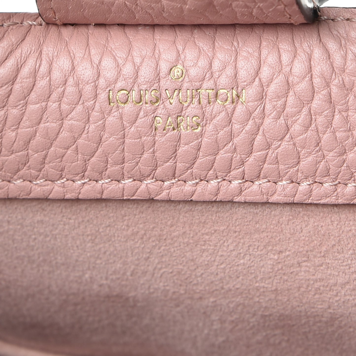 Damier Ebene Cuir Taurillon Brittany Magnolia