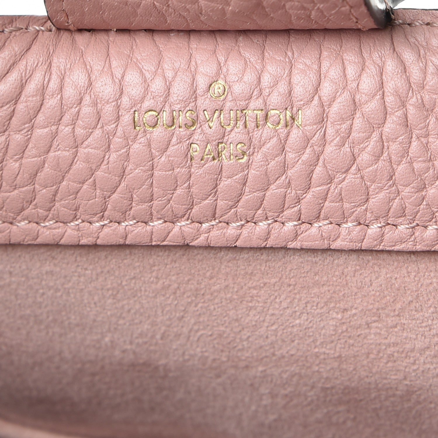 Louis Vuitton Damier Ebene Cuir Taurillon Brittany Magnolia 7 of 9