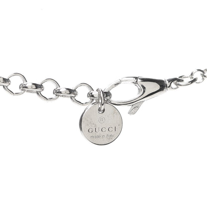 Gucci Sterling Silver Interlocking G Pendant Necklace 5 of 6