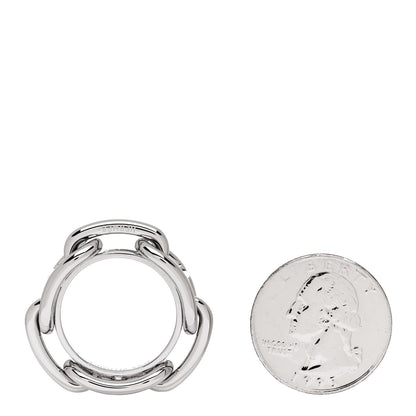 Hermes Palladium Regate Scarf Ring 2 of 4