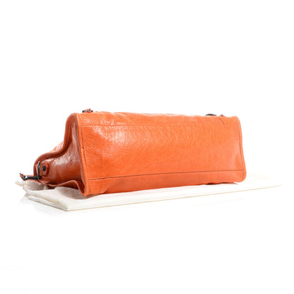 Balenciaga Agneau City Tangerine 4 of 10