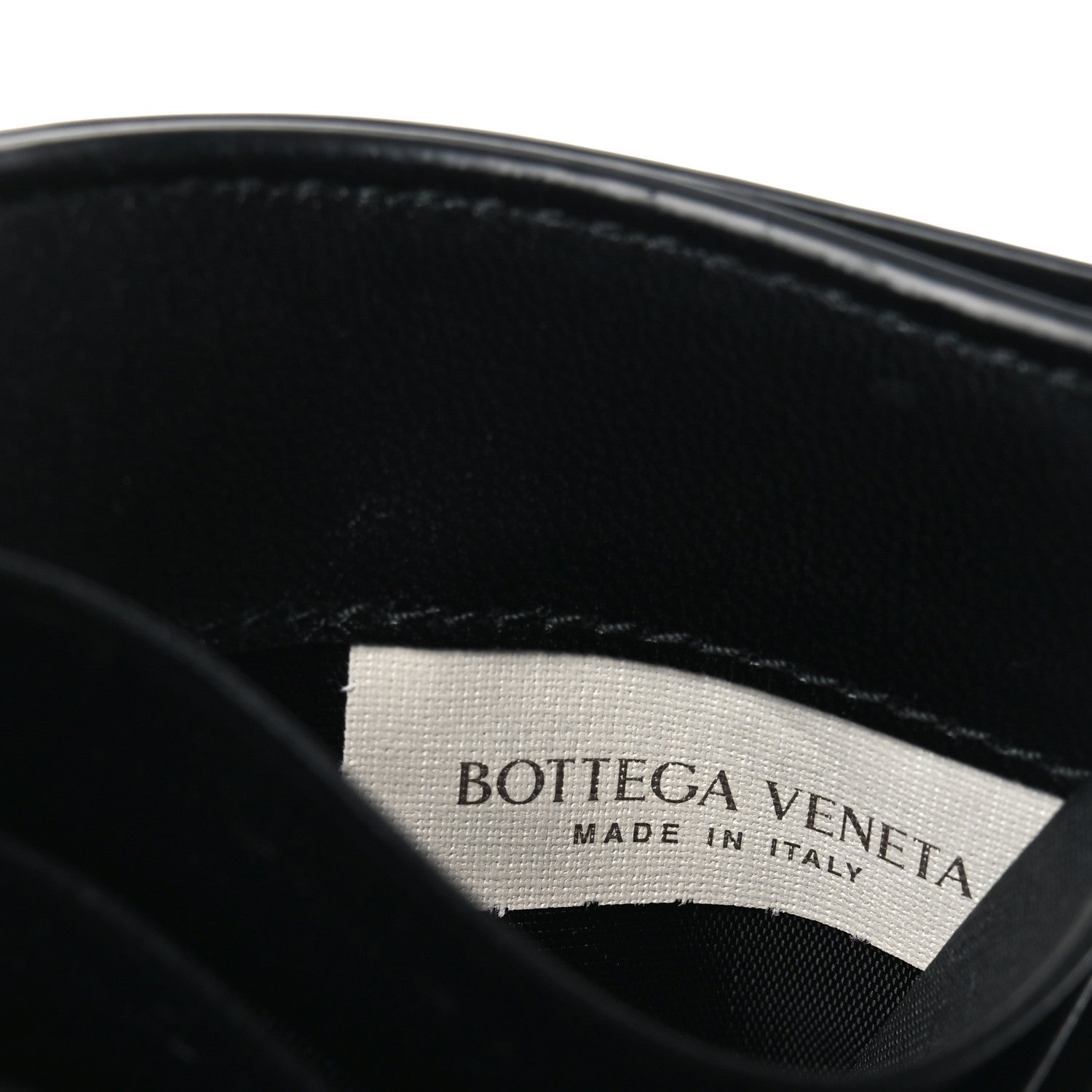 Bottega Veneta Nappa Intrecciato Card Case Black 7 of 8
