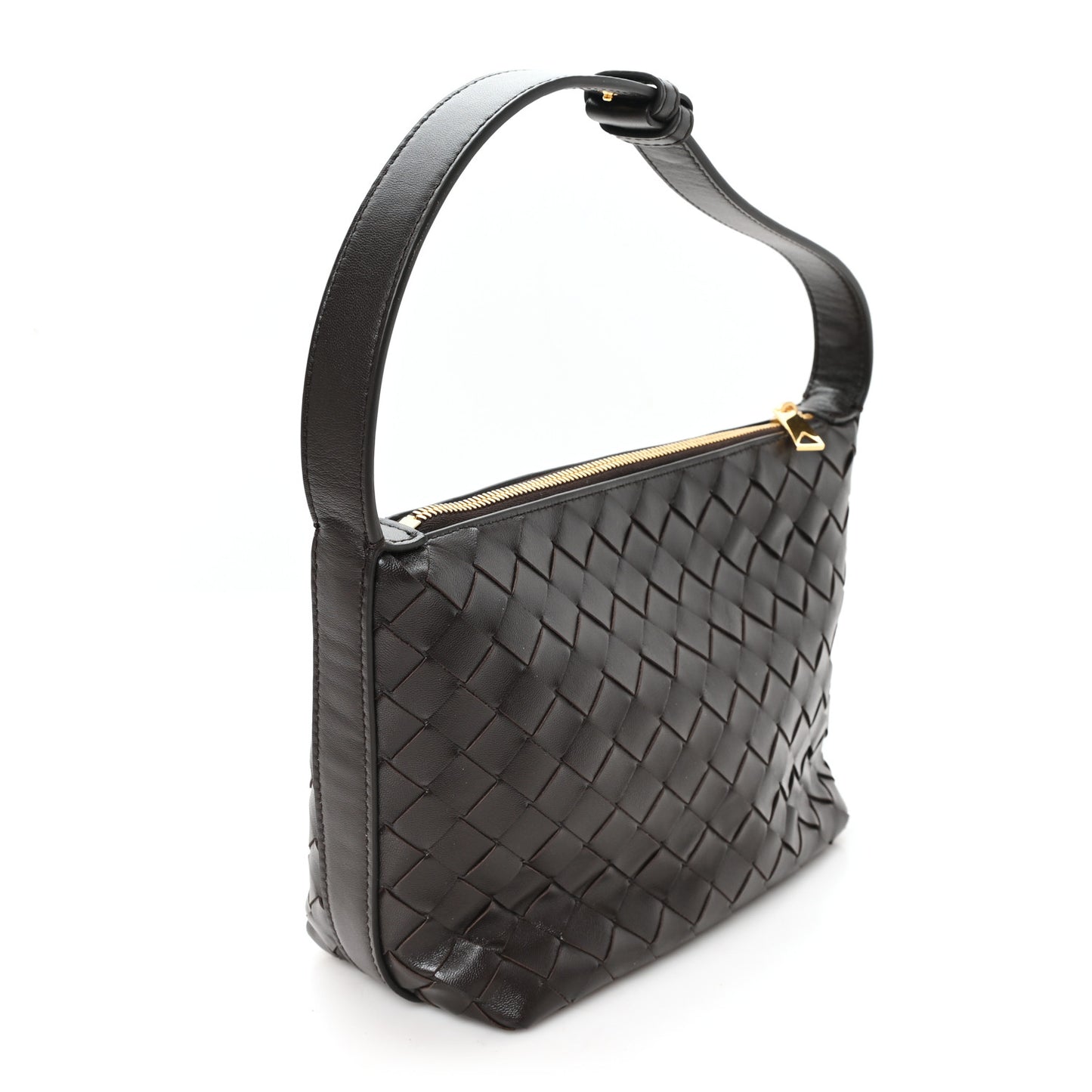 Calfskin Nappa Intrecciato Mini Wallace Fondant