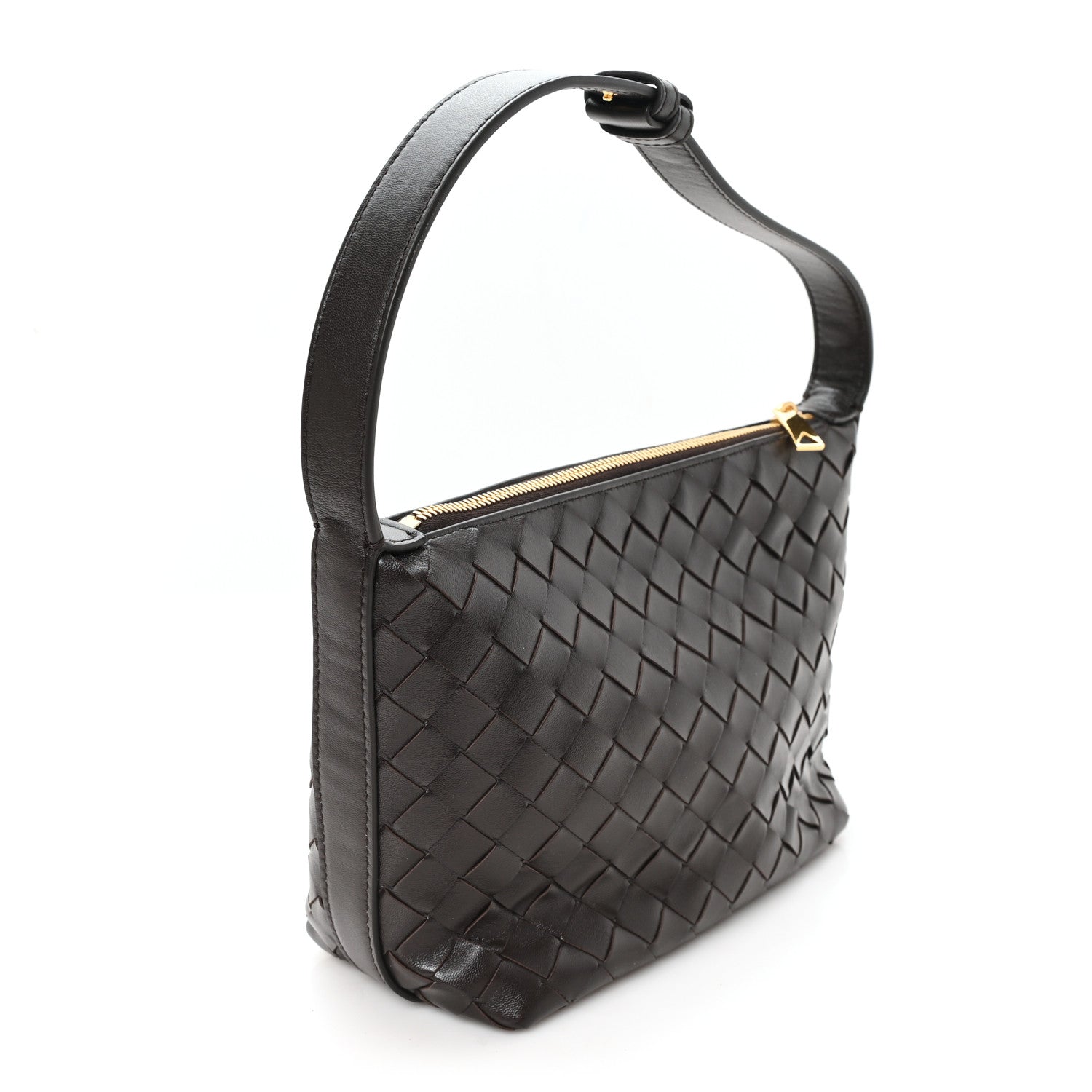 Bottega Veneta Calfskin Nappa Intrecciato Mini Wallace Fondant 3 of 10