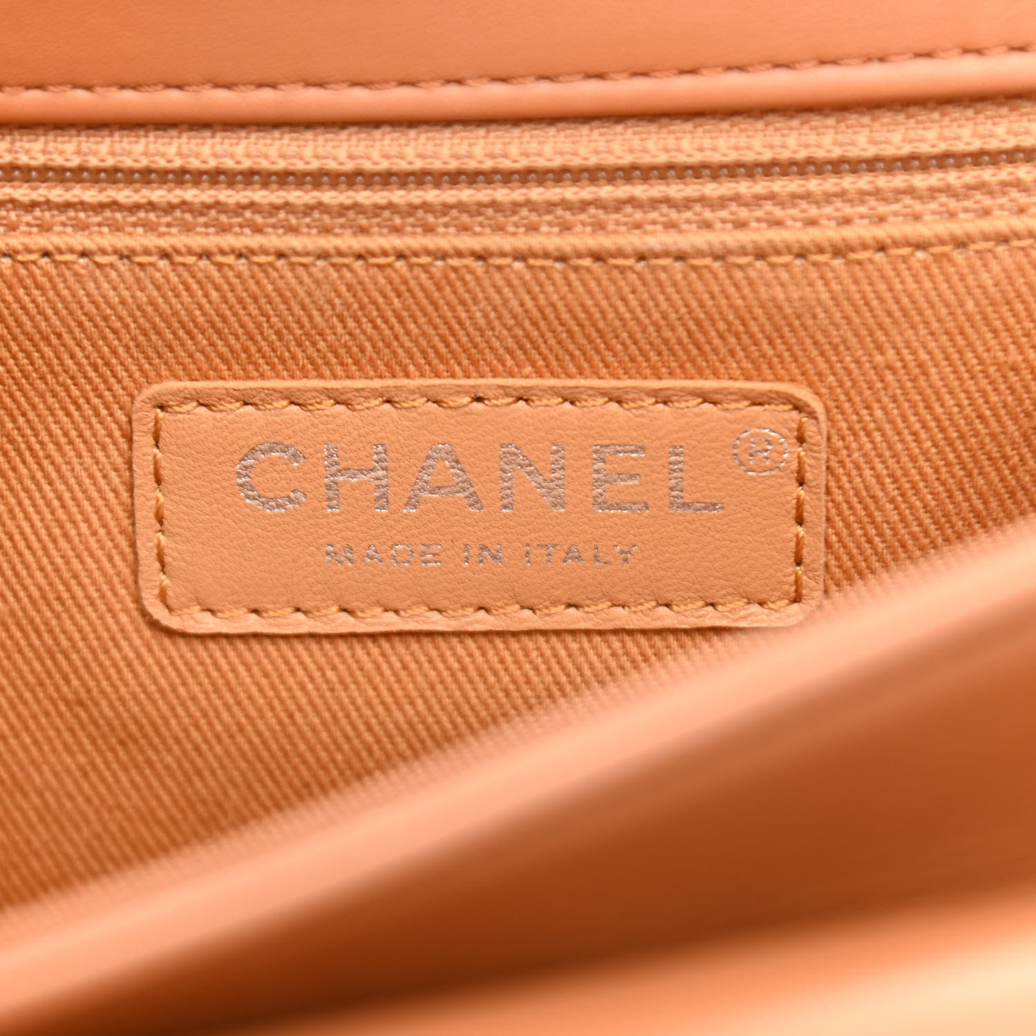 Chanel Calfskin Coco Eyelets Small Flap Bag Camel 6 of 10