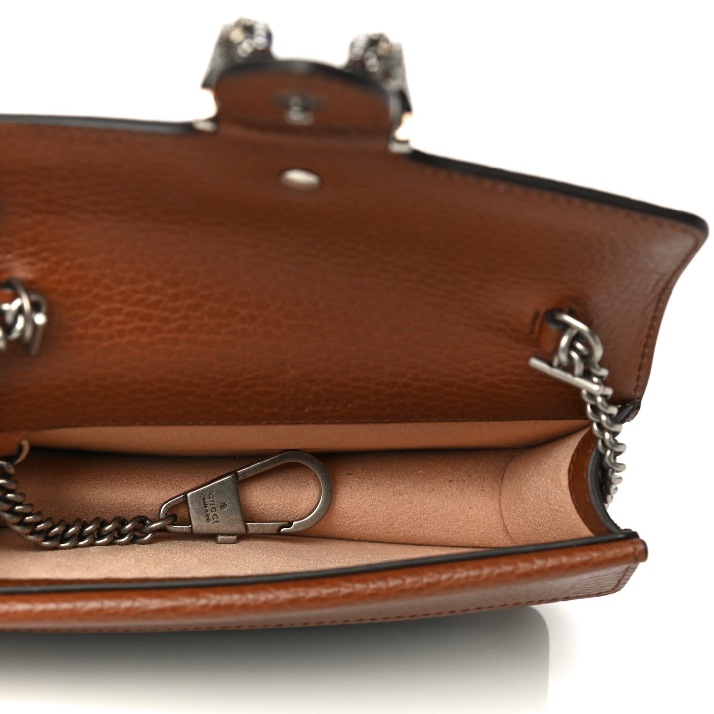 New Denim GG Monogram Dollar Calfskin Enamel Super Mini Dionysus Shoulder Bag Blue Tea Cuir Epilog Electric Blue