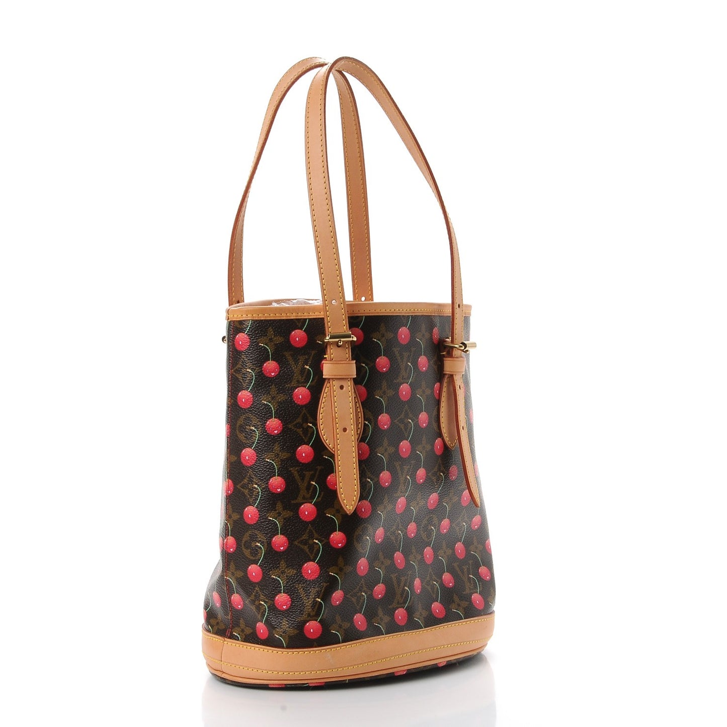 Monogram Cerises Bucket Bag