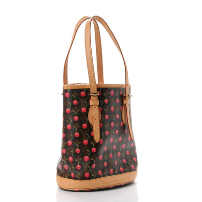 Louis Vuitton Monogram Cerises Bucket Bag 4 of 10