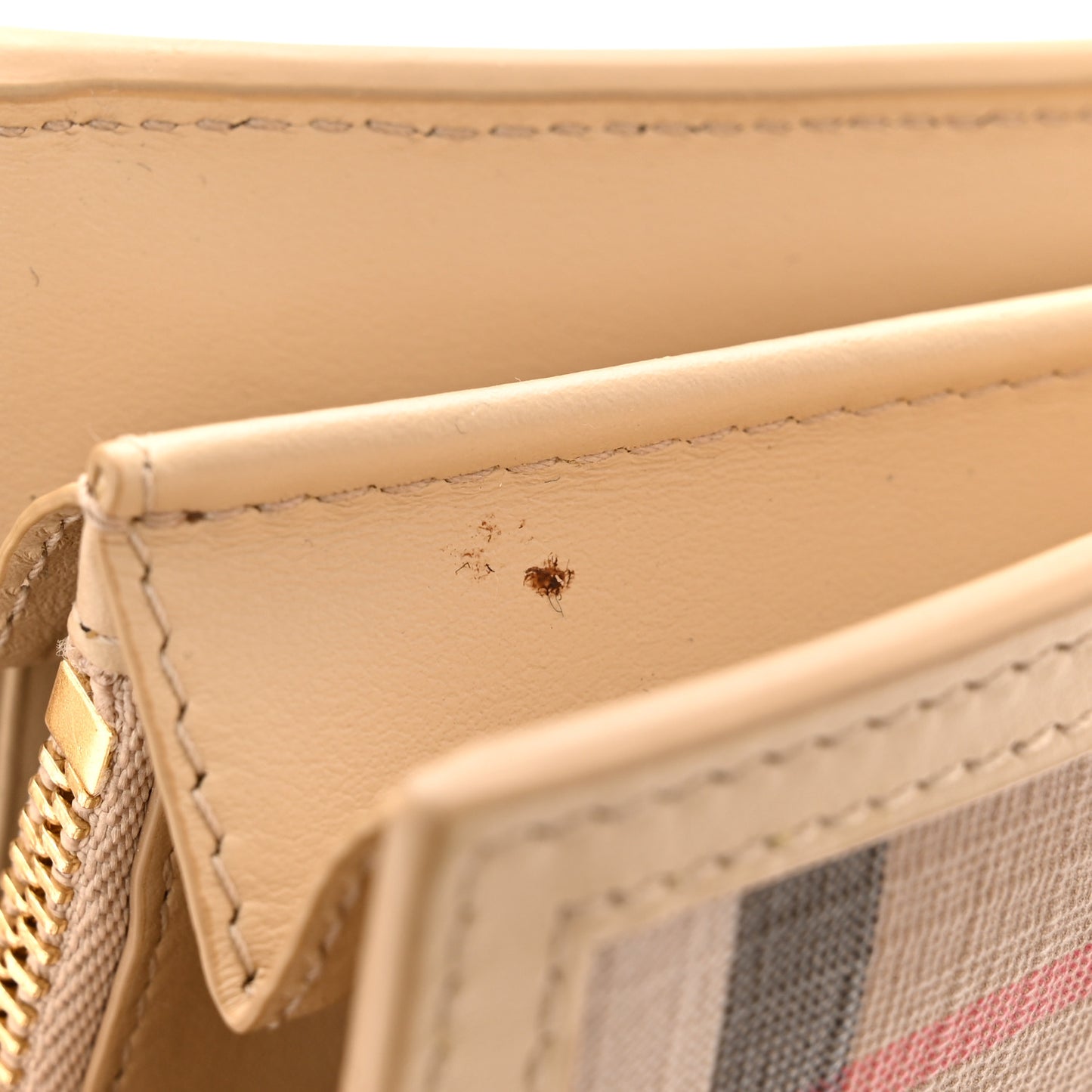 Vintage Check Hanna Crossbody Wallet On Chain Trench