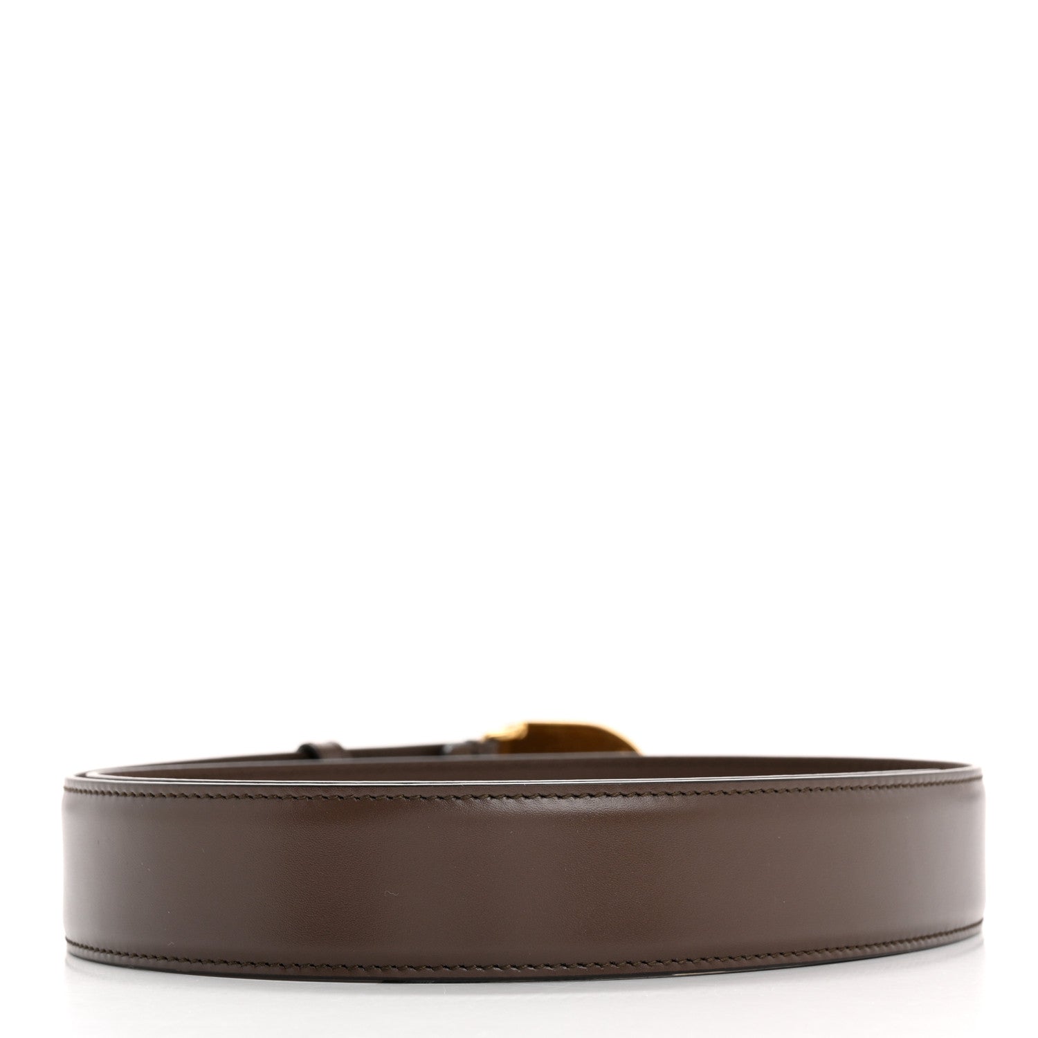 Gucci Smelit Calfskin Mens Interlocking G 35mm Belt 90 36 New Acero 2 of 5