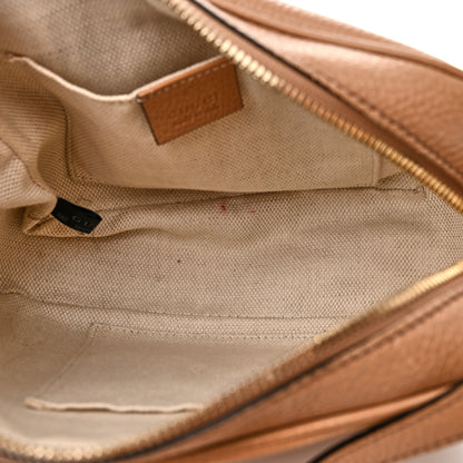 Gucci Pebbled Calfskin Small Soho Disco Bag Camelia 5 of 14