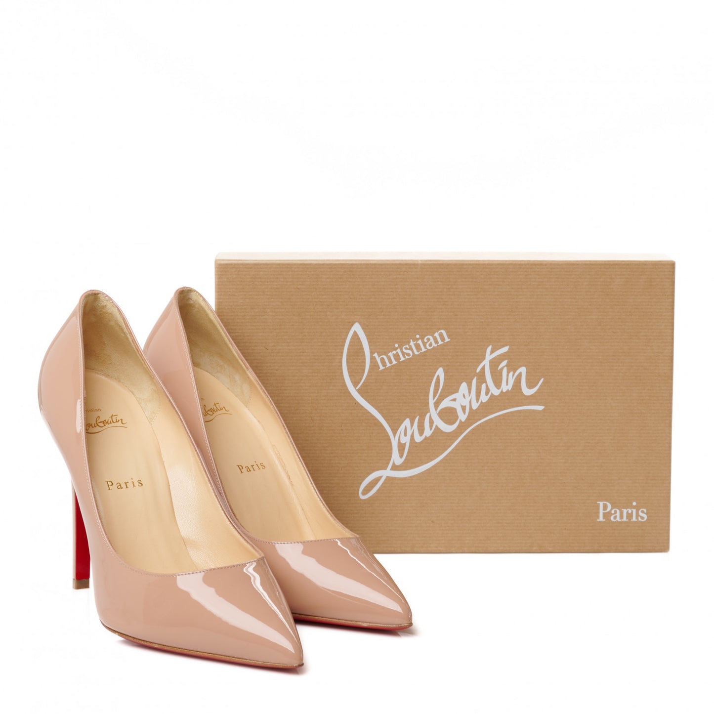 Patent Pigalle 100 Pumps 40 Nude