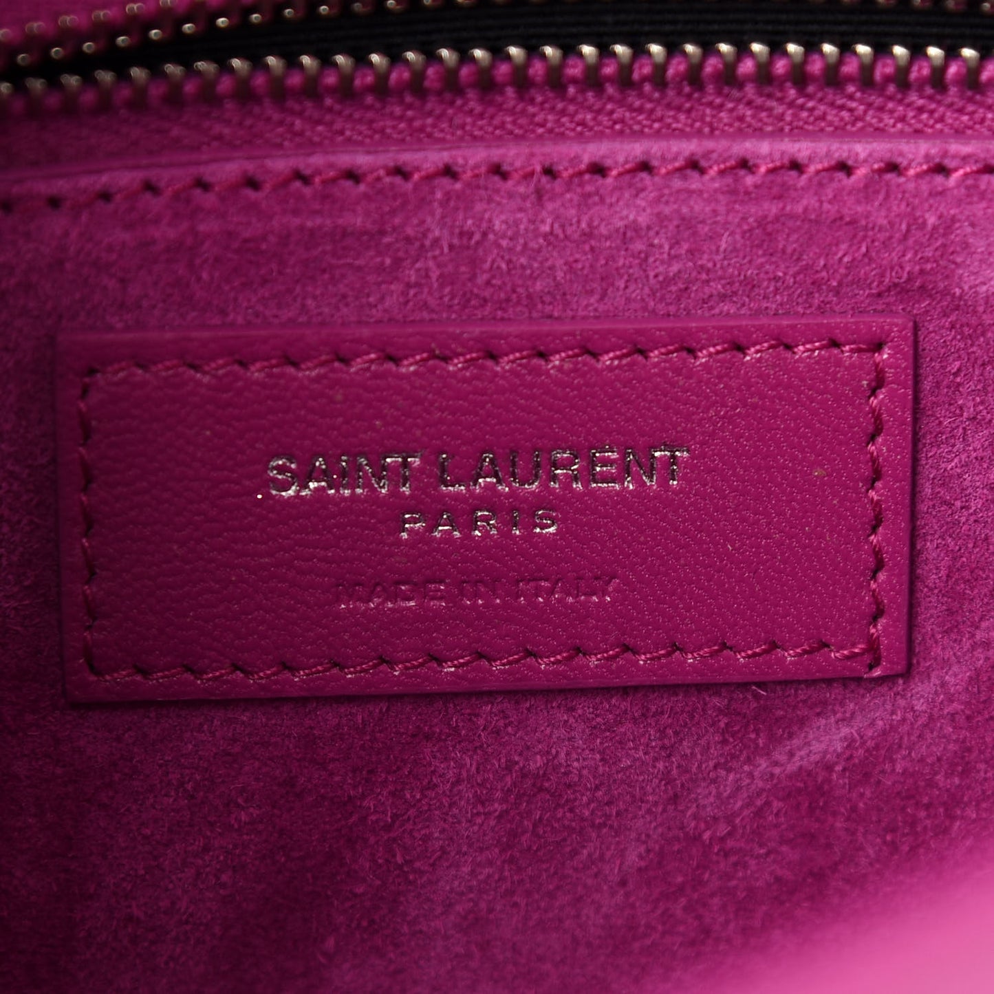 Smooth Calfskin Le Carre Shoulder Bag Purple