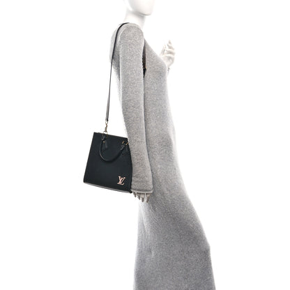 Louis Vuitton Epi Sac Plat BB Black 2 of 9