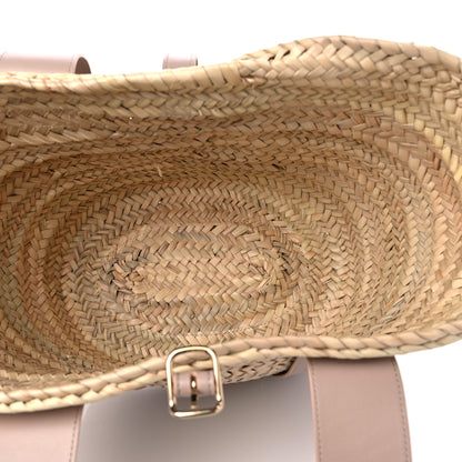 Chloe Raffia Smooth Calfskin Medium Sense Basket 5 of 7