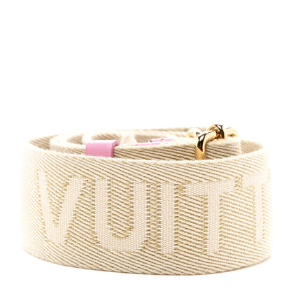 Louis Vuitton Monogram Utility Crossbody Bandouliere Shoulder Strap Beige Pink 2 of 4