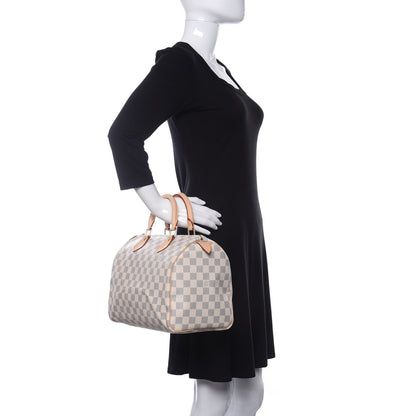 Louis Vuitton Damier Azur Speedy 30 2 of 10