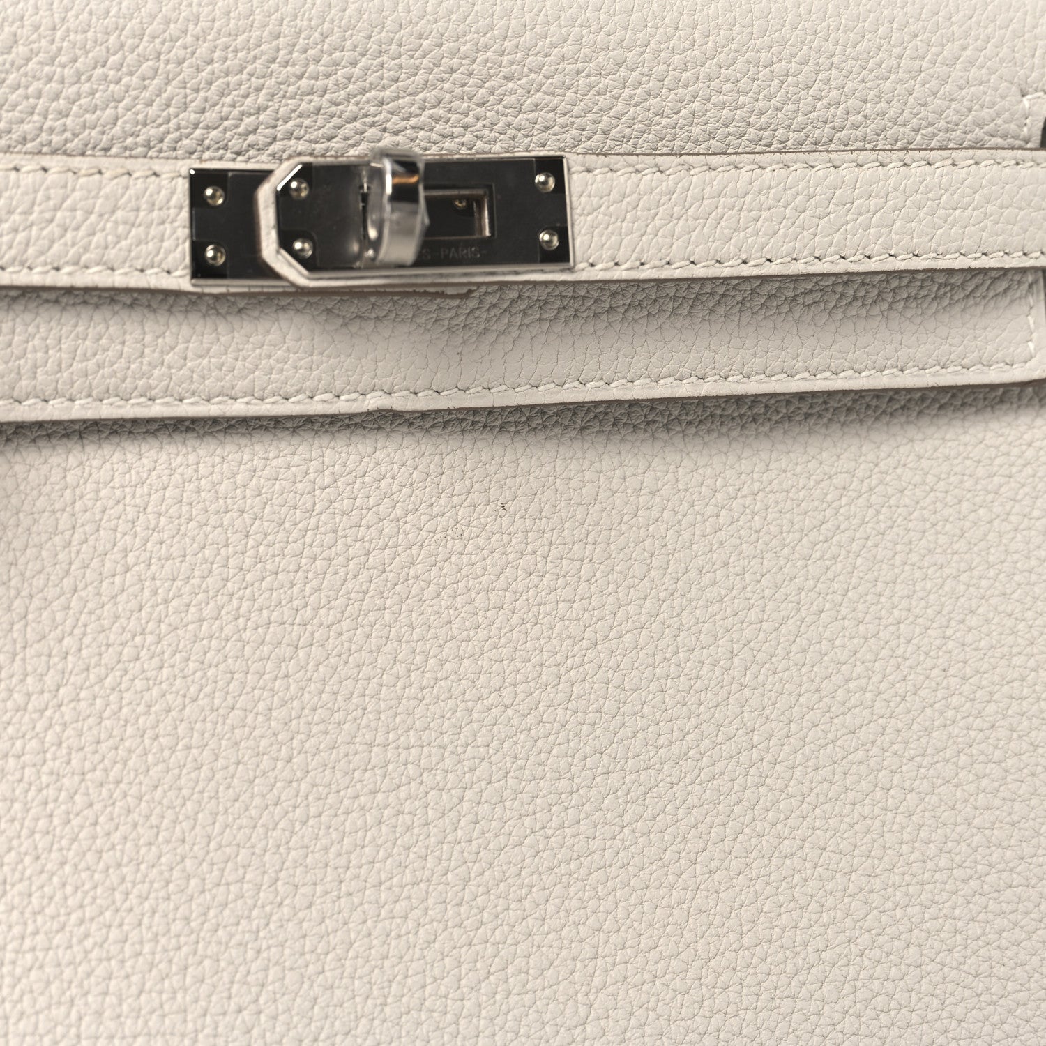 Hermes Togo Kelly Retourne 25 Gris Pale 14 of 15