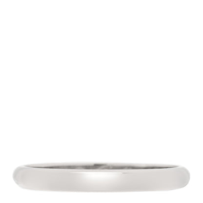 Cartier Platinum 2mm 1895 Wedding Band Ring 51 5.75 1 of 4