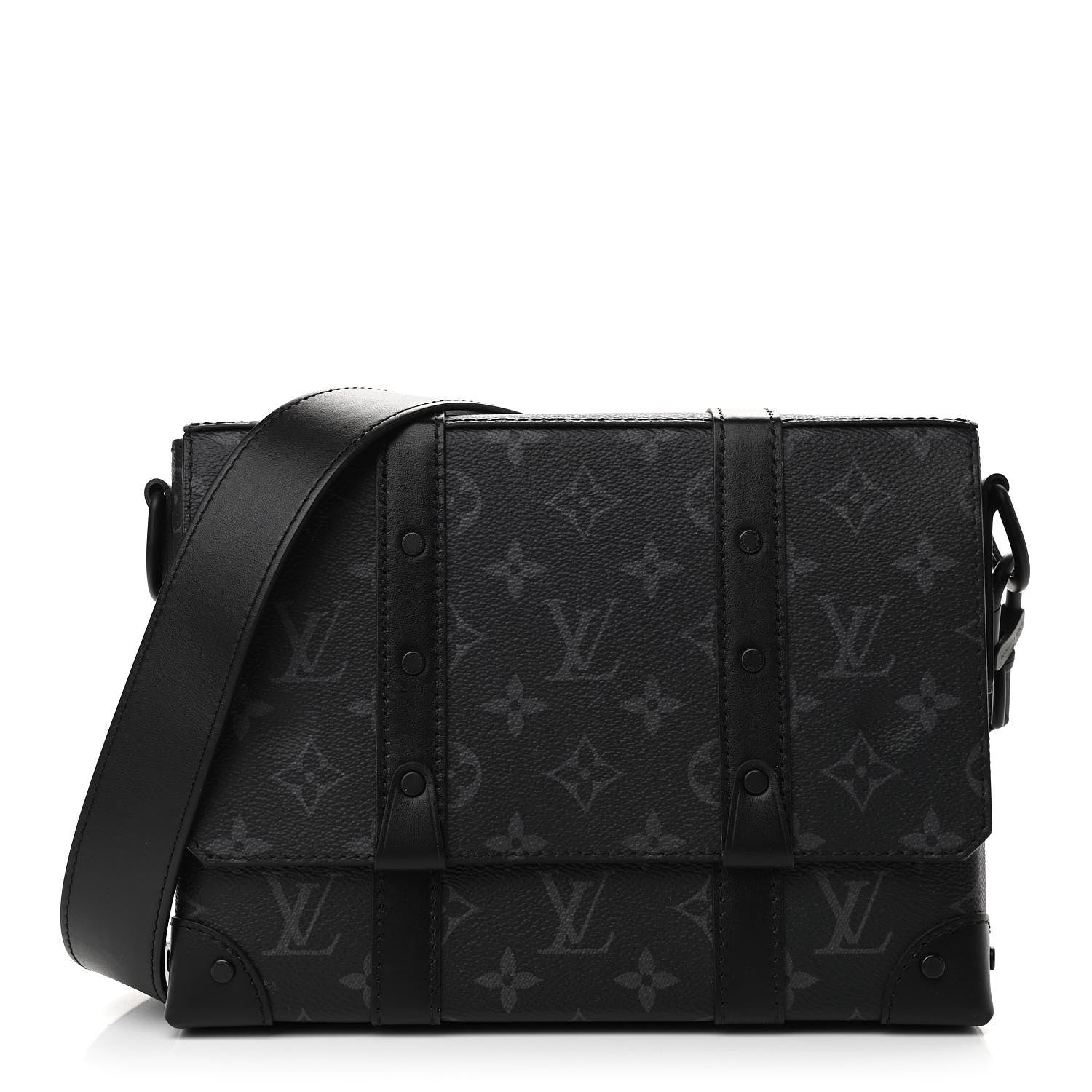 Louis Vuitton Monogram Eclipse Trunk Messenger 1 of 11