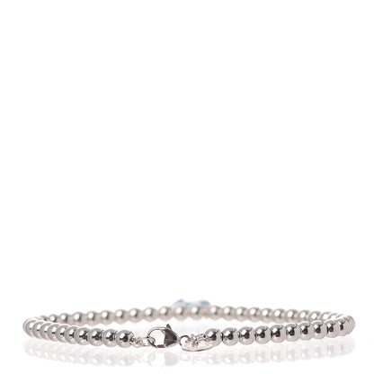 Tiffany Sterling Silver Blue Topaz Paloma's Sugar Stacks Beaded Bracelet 3 of 6