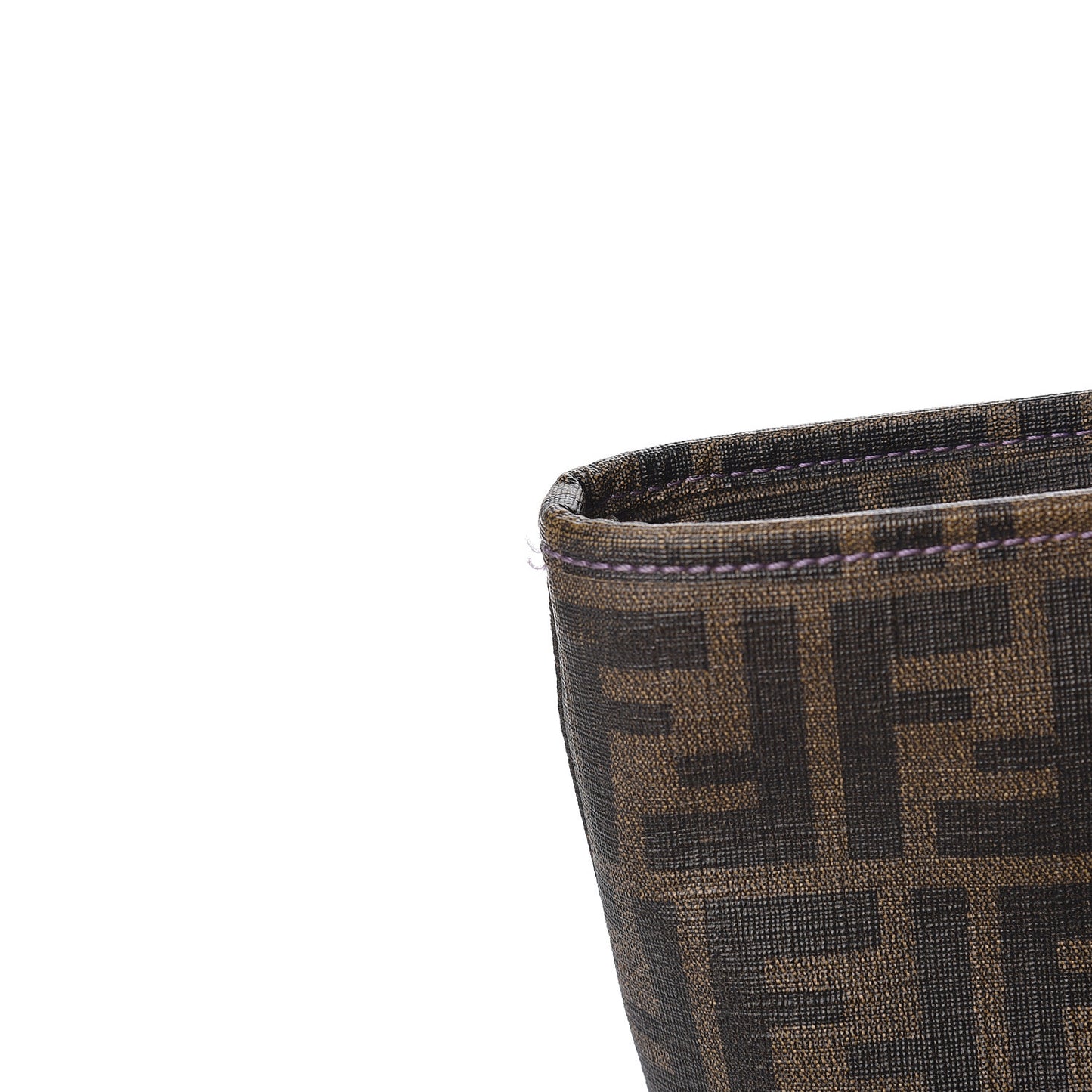 Zucca Spalmati Small Roll Tote Tobacco Viola