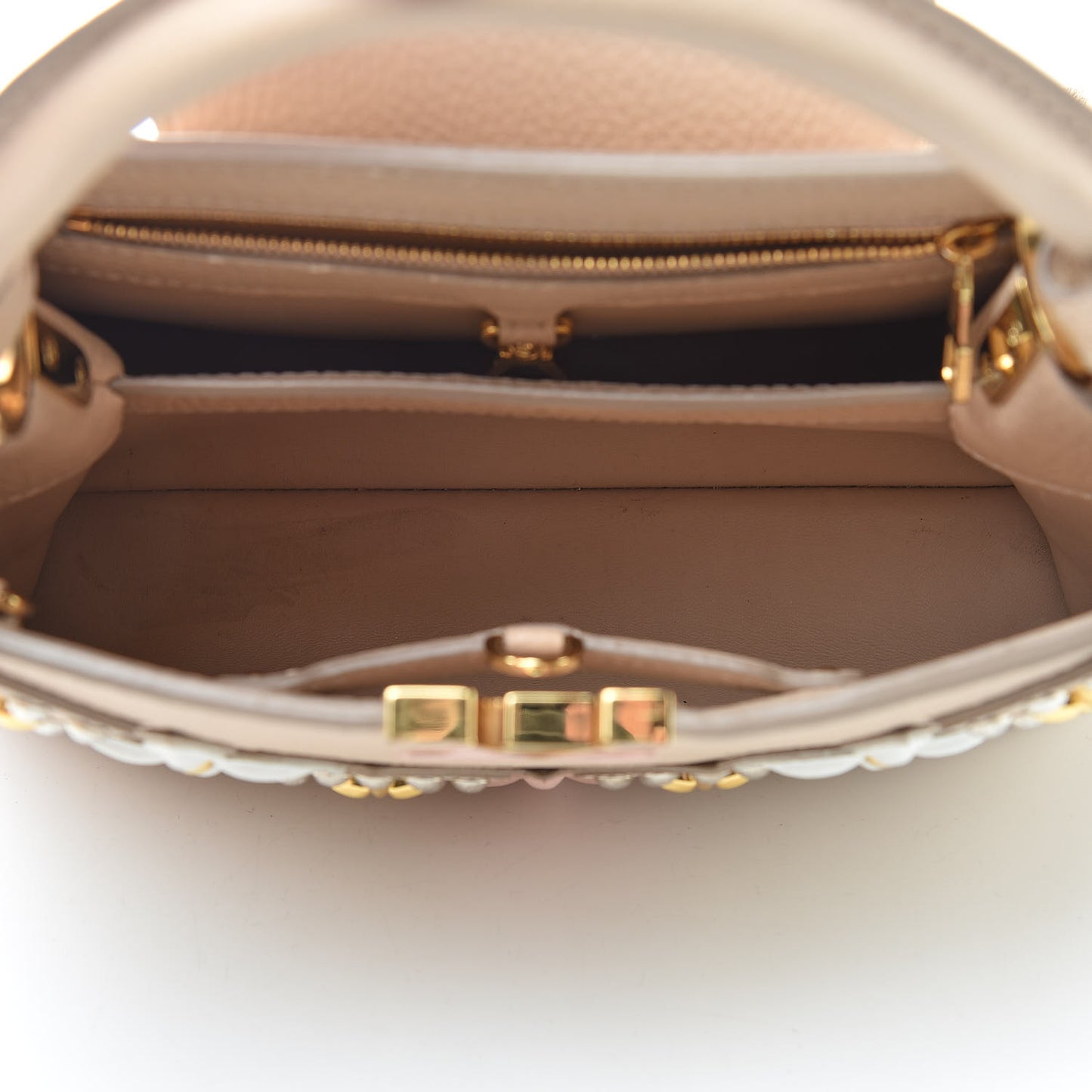 Taurillon Mechanical Flowers Smile Capucines BB Beige