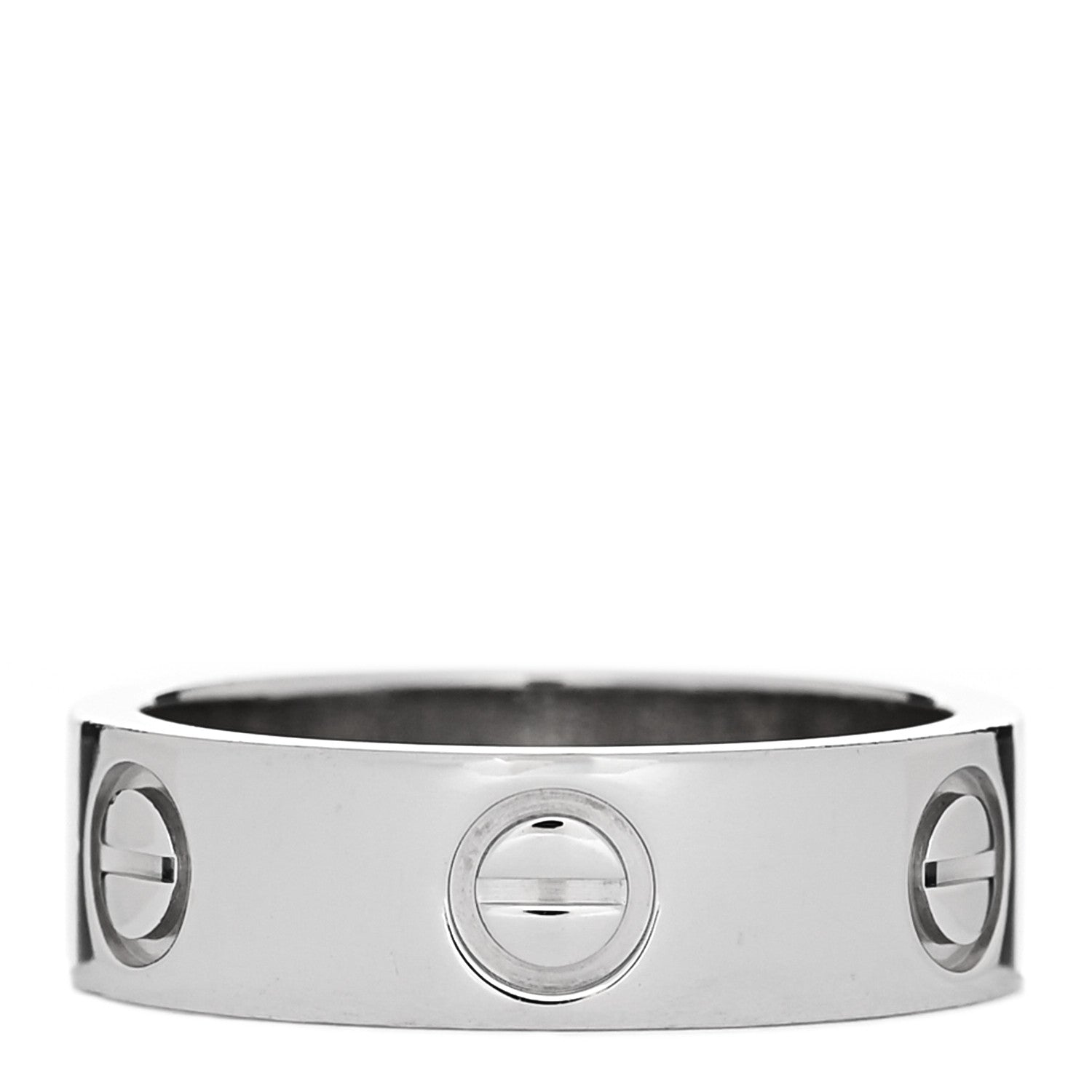 Cartier Platinum 5.5mm LOVE Ring 50 5.25 1 of 7