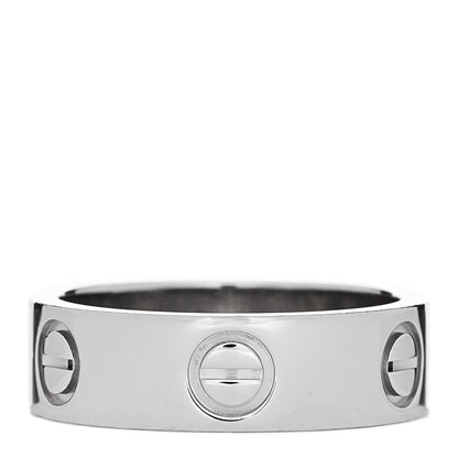 Cartier Platinum 5.5mm LOVE Ring 50 5.25 1 of 7