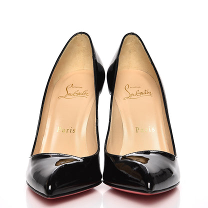 Christian Louboutin Patent Corneille 100 Pumps 34 Black 2 of 9