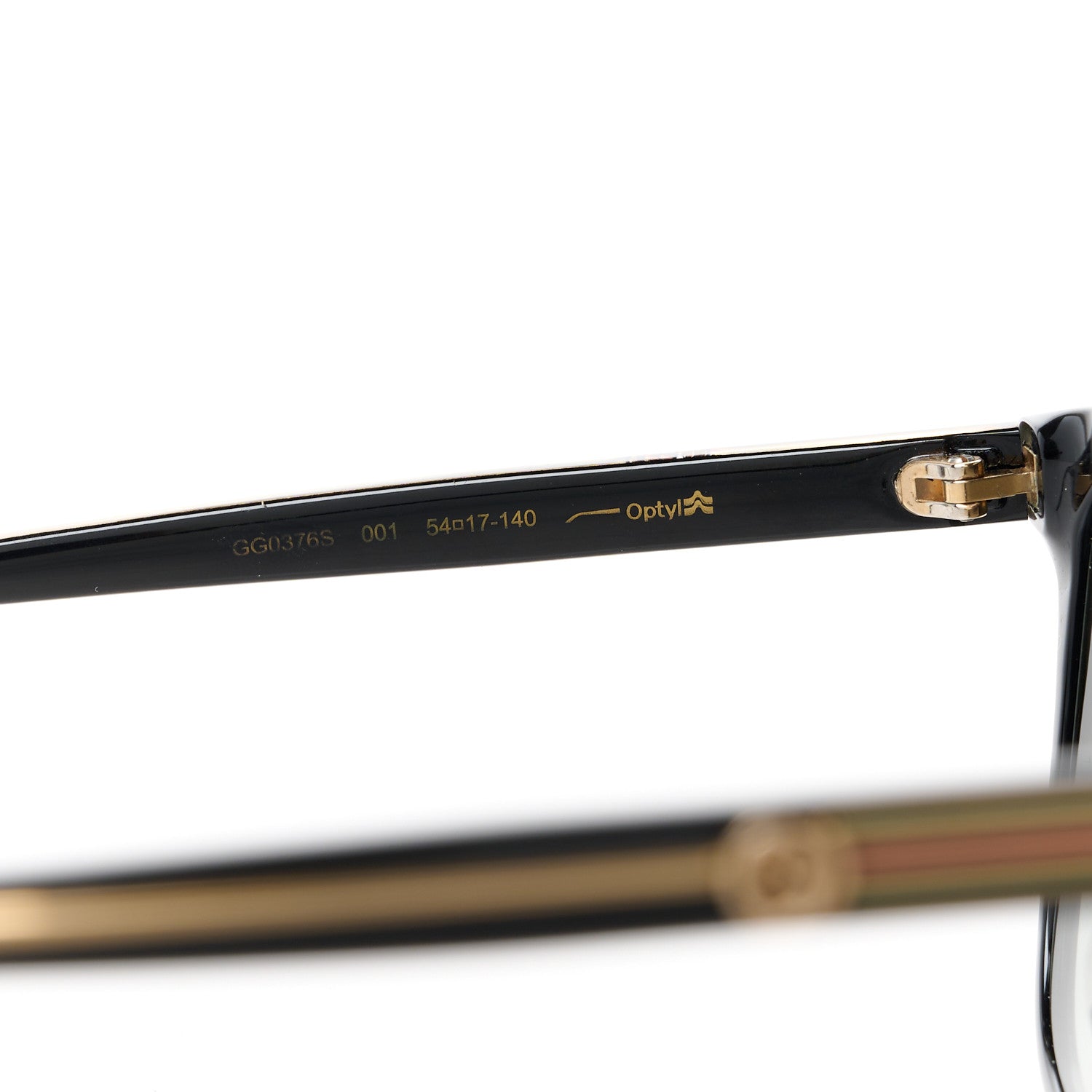Gucci Acetate Frame Sunglasses GG0376S Black 5 of 8