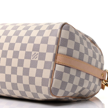 Louis Vuitton Damier Azur Speedy Bandouliere 25 9 of 10