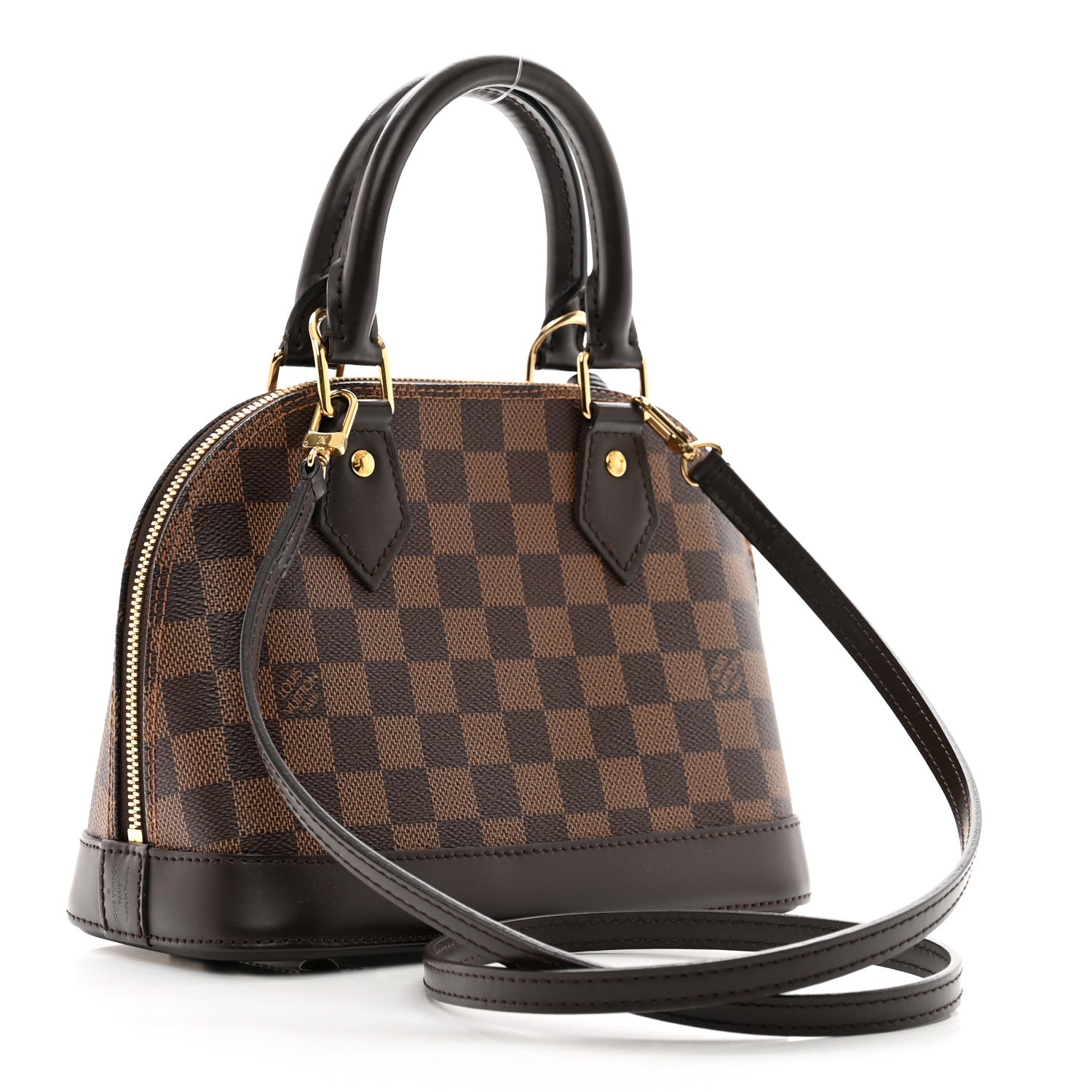 Louis Vuitton Damier Ebene Alma BB 3 of 9