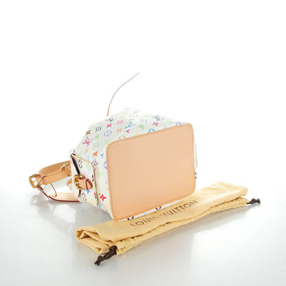 Louis Vuitton Monogram Multicolor Petit Noe White 4 of 6